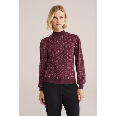 WE Fashion Knitted Pullover Vintage Red Taglia: XS | Maglioni a maglia Outlet | Donna | Rosso