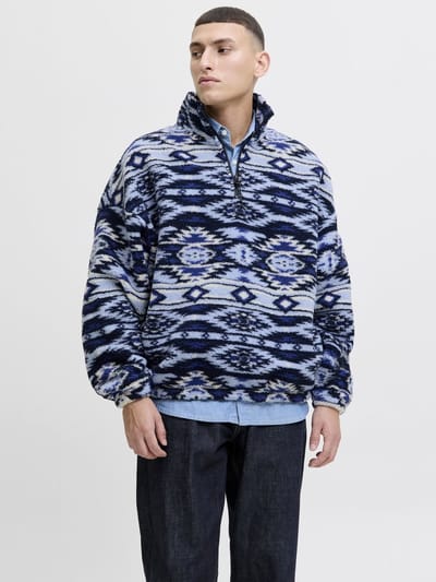 JACK&JONES - JOREDDIE TEDDY HALF ZIP HN T25 - Heren - Sweaters
