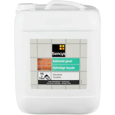 Sencys Antivocht Gevel Kleurloos 10l