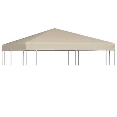 vidaXL - Prieeldak - 310 - g/m² - 3x3 - m - beige