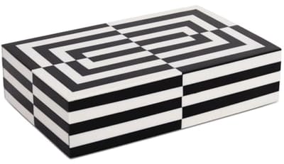 Moderne decoratieve opbergdoos - handgemaakte sieraden organizer met deksel - ideale aandenken doos voor huisdecoratie en accessoires