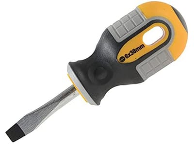 Slotted Flared Schroevendraaier 10x200mm met Magnetische Tip