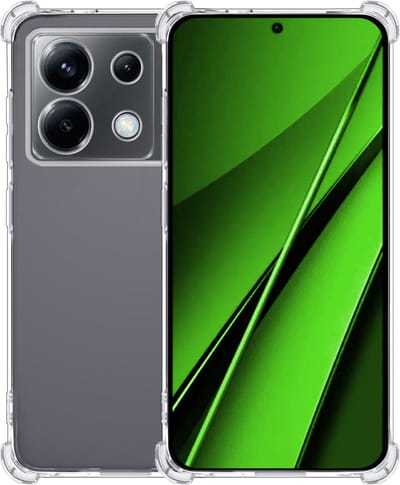 Hoesje Geschikt voor Xiaomi Poco X6 5G - Sterk & Shockproof - Siliconen Case - Back Cover - Telefoon Hoes Shock Proof - Transparant