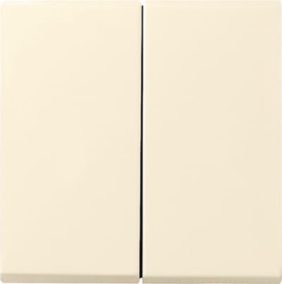 GIRA Systeem 55 Bedieningswip serie/wissel-wissel Crème wit 329501 (nieuw model)
