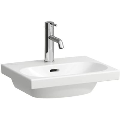 LAUFEN LUA hand wash basin 45 x 35 cm with tap hole, with overflow H8150810001041