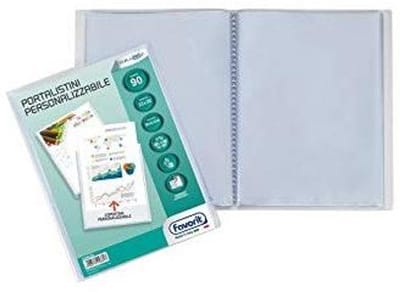 Favorit 100460332 binding cover Polypropyleen (PP) Transparant 8 stuk(s)