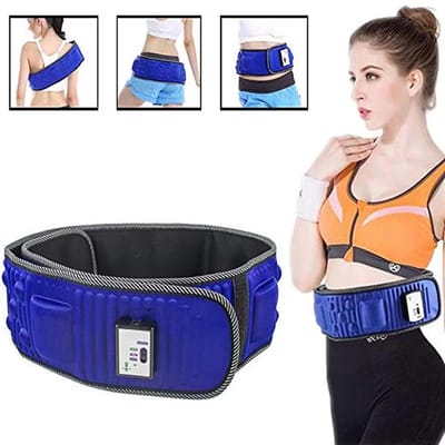 X5 Afslankgordel Vibratie Vet Schudmachine Luie Sporten Vetverbranding en Vermindering Massager Massagegordel Spierstimulator UK Plug