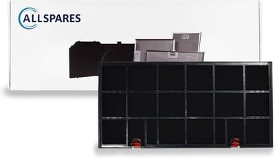 AllSpares Longlife Koolstoffilter voor afzuigkappen geschikt voor o.a. AEG / Electrolux Type 150 (435x216x28mm)