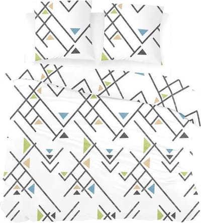 Snoozing Roselien - Dekbedovertrek - Tweepersoons - 200x200/220 cm - Multi kleur