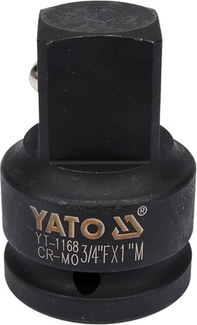 Yato Impact-lusadapter 3/4"(V) x 1"(M) - Slagvast