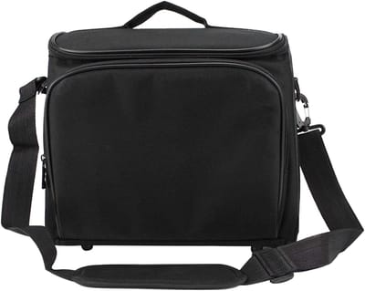 Video Projector Case - Beschermende Projector Organizer Tas Shockproof Projector Draagtas, Ritssluiting Antislip Projector Tas Met Schouderriem, zoals afgebeeld, S