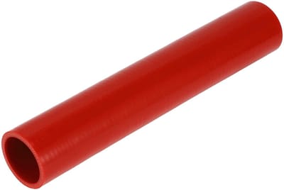 Dailygoods- Koelslang Silicone - 45mm Binnendiameter - 300mm Lengte - Rood - Meerlaags Geweven - Temperatuurbestendig tot 300℃ - Siliconenslang