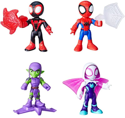 SPIDEY AMAZING FRIENDS 3IN EVERGREEN FIG ACCSRY ASSORTED.