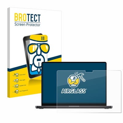 Screenprotector voor Apple MacBook Pro 14" M3 2023 Beschermglas transparant
