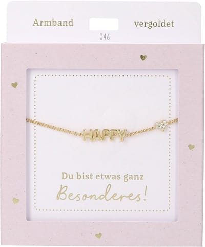 Depesche armband goud vriendschap sieraden cadeau meisjes.