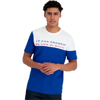 Le Coq Sportif Tricolor T-shirt voor heren