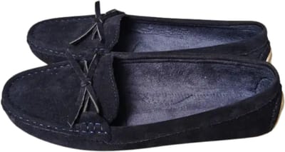 Bovista Loafers Dames - Met Hak - Damesschoenen - Instappers - Marineblauw - Maat 36.5