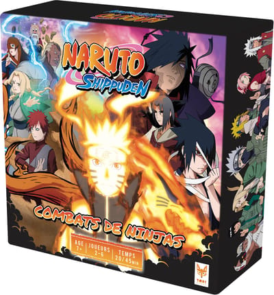 Naruto Shippuden Ninjas Fights - Bordspel - Engels