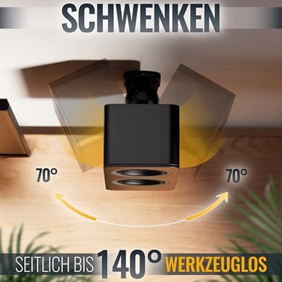 Universele Muurbeugels voor Luidsprekers Set van 4 - Zwenkbaar en Kantelbaar