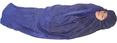 Mummy Bivi Slaapzak - Lichtgewicht Hoes - Kamperen en Hiken - Waterdichte Bodem Ademend - 213 cm Lengte - Groen