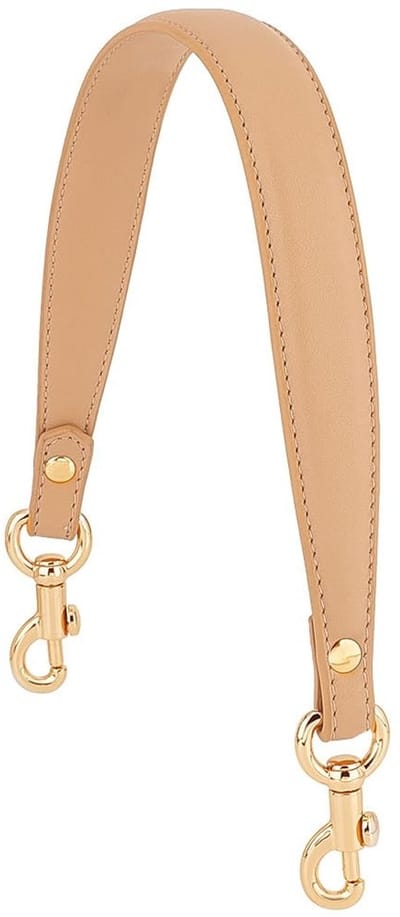 Dailygoody - Leren tasriem - Handtasriem - Korte portemonnee-riem - Bruin - Tasriem voor onderarm - Geschikt voor schoudertassen - 20,3 inch