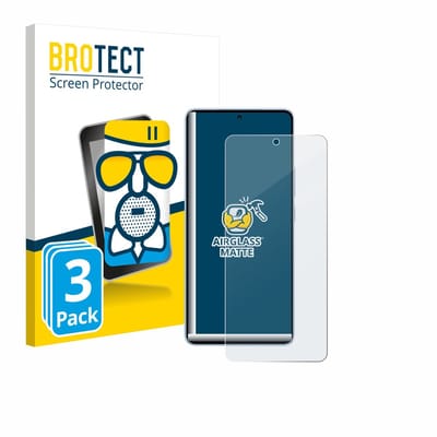 BROTECT - Screenprotector voor Vivo iQOO Neo 11 - Folie Beschermfolie Beschermglas matte 3 Stuks