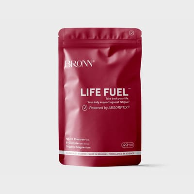 BRONN LIFE FUEL™ - NAD+ Supplement - Nicotinamide Riboside (NR) 300mg + Magnesium Bisglycinaat + Vitamine B-Complex - Tegen Vermoeidheid - 120 Capsules