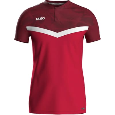 Jako Iconic Polo Heren - Rood / Bordeaux | Maat: 4XL