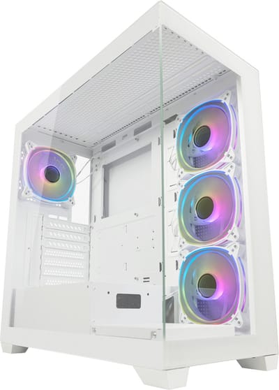 LC Power 715W - midi-tower - ATX - Case - Tower - Wit