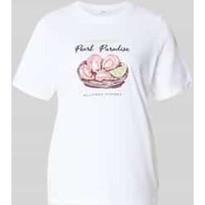 regular fit T-shirt van puur katoen
