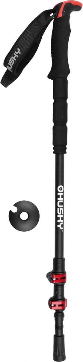 Husky wandelstokken (set) Trekking Sones carbon Flip-lock - Zwart