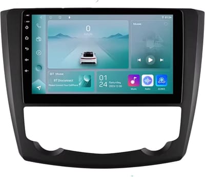 Autoradio met bluetooth - Carplay - Voor Renault Kadjar (2015-2019) - Geschikt voor Apple en Android - Stereo - Navigatie - Navigatiesysteem auto - 1GB 32GB
