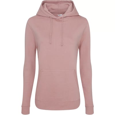 Just Hoods Women´s College Hoodie JH001F - Dusty Pink - S
