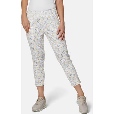 Goldner Bedrukte broek Aantrekkelijke broek met print en soepele pasvorm