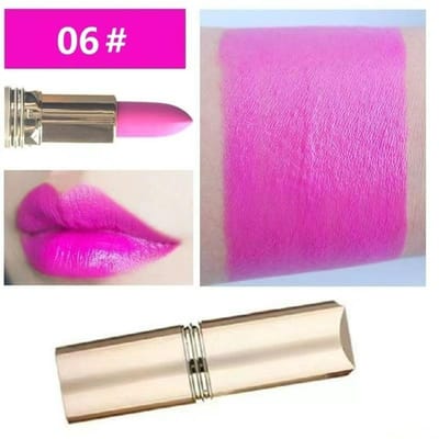 Lippenstift Waterdicht Langhoudend Rode Lippenstiften Bestendig Roze Lip Stick Fluweelachtige Lippenstift Cosmetica Meisje Vrouwen Make-up