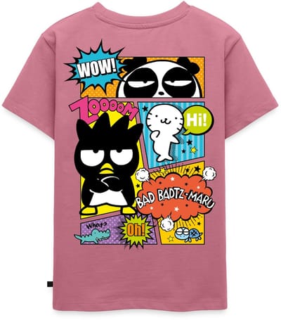 Bad Badtz-Maru Met Vrienden In Comicstijl Premium T Shirt Kinderen