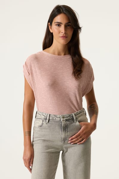 Garcia Ladies T-shirt Ss Dusty Melee Taglia: S | Maglie Sportivi Outlet | Donna