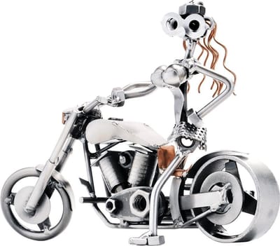 Moeren beeldje: Motor sexy dame