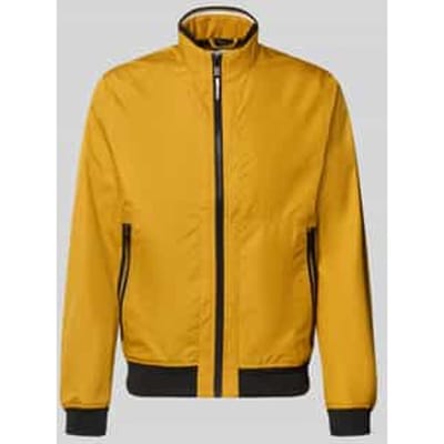 Regular fit jack met opstaande kraag