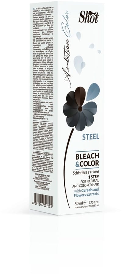 B&C STEEL PAINT 80ML ATECH SHOT