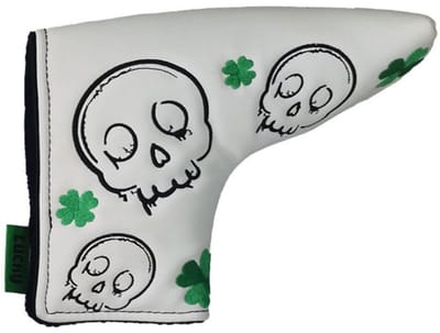 Legend Putter Headcover Lucky Wit Groen