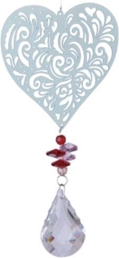 Regenboog kristal - windspinner - magic hart - 40 cm