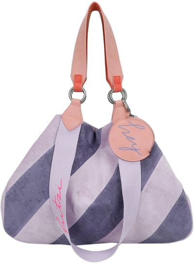 Fritzi aus Preußen Schoudertas Izzy Medium Limited Frottee Shopper Purple Lilac Paars