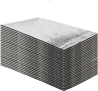 Isolatiemat Motorkap - Warmte Schild - Motor Beschermen - Milieuvriendelijk Materiaal - 25 Stuks - Zwart