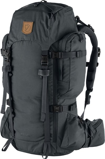 Fjällräven Trekkingrugzak Rugzak Singi Kajka 55 S / M Backpack Coal Black Zwart