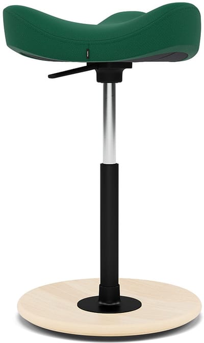 Varier Move zadelkruk, Groen/Naturel Tonal - ergonomisch