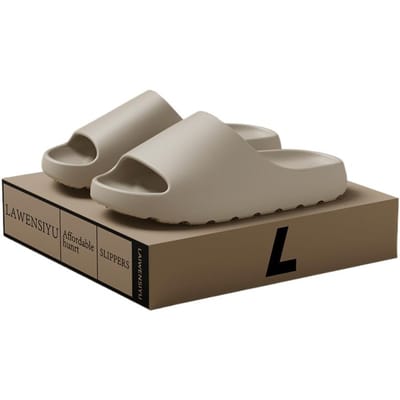 2025 Nieuwe Kokosnoot Pantoffels Voelen als op Stront Lopen Sandalen met Dikke Zool Zomer Nieuw Antislip Draagsandalen Heren Dames Pantoffels 42-43