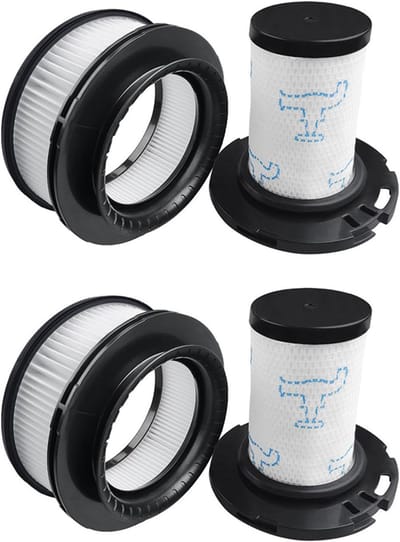 Filter - 4-pack - geschikt voor Rowenta X-Force Flex 11.60 12.60 14.60 15.60 Animal RH9878 RH9898 RH9958 RH99F1 stofzuiger, 2 pre-motorfilters + 2 post-motorfilters, vervanging ZR009007 ZR009008