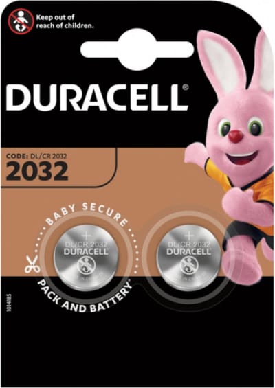 Duracell - CR2032 3V - lithium - Knoopcel Batterij - 20 Stuks