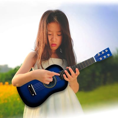 Dailygoody - Ukelele 21 inch - Kindergitaar - Lichtgewicht en duurzaam - Geschikt voor kinderen en volwassenen - Stimuleert muzikaal talent - Ideaal v...